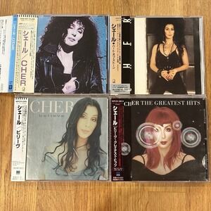 Cher CD Lot 4 Japan Import Heart Of Stone GREATEST HITS Believe SELF TITLED READ